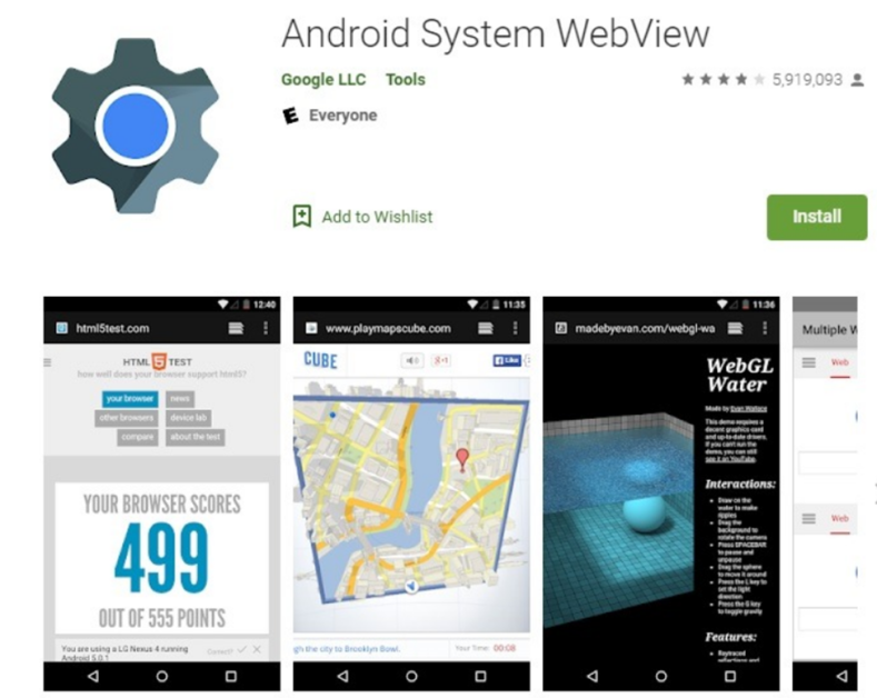 What Is the Android System WebView and What Can You Do With It?