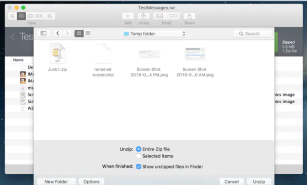 Zip, Unzip, Protect, and Share Files on Mac with WinZip