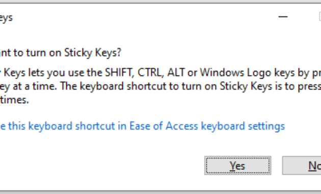 The Complete Guide to Sticky Keys on Windows 10/11 [2022]
