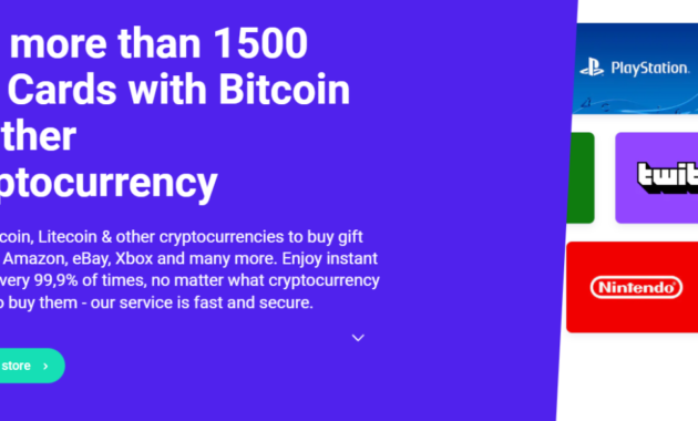 Buy Gift Cards with Crypto Using these Platforms [2022]
