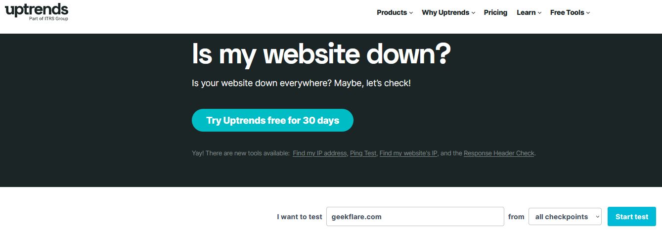 5 Ways to Check if Website is Down or Up