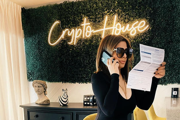 Meet The Woman Selling An Eye-Popping Crypto-Themed House For Just Under A Mil
