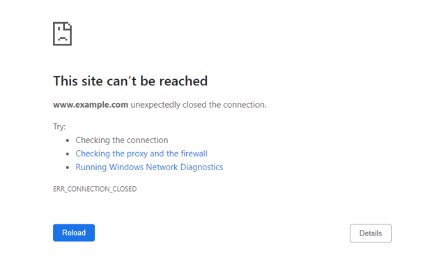 How to Fix ERR Connection Closed Error on Chrome in 2 Minutes?