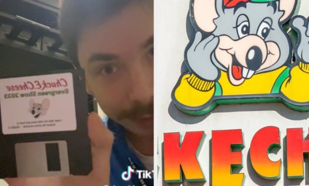Chuck E. Cheese Still Uses Floppy Disks To Make Its Rodent Mascot Dance — For Now