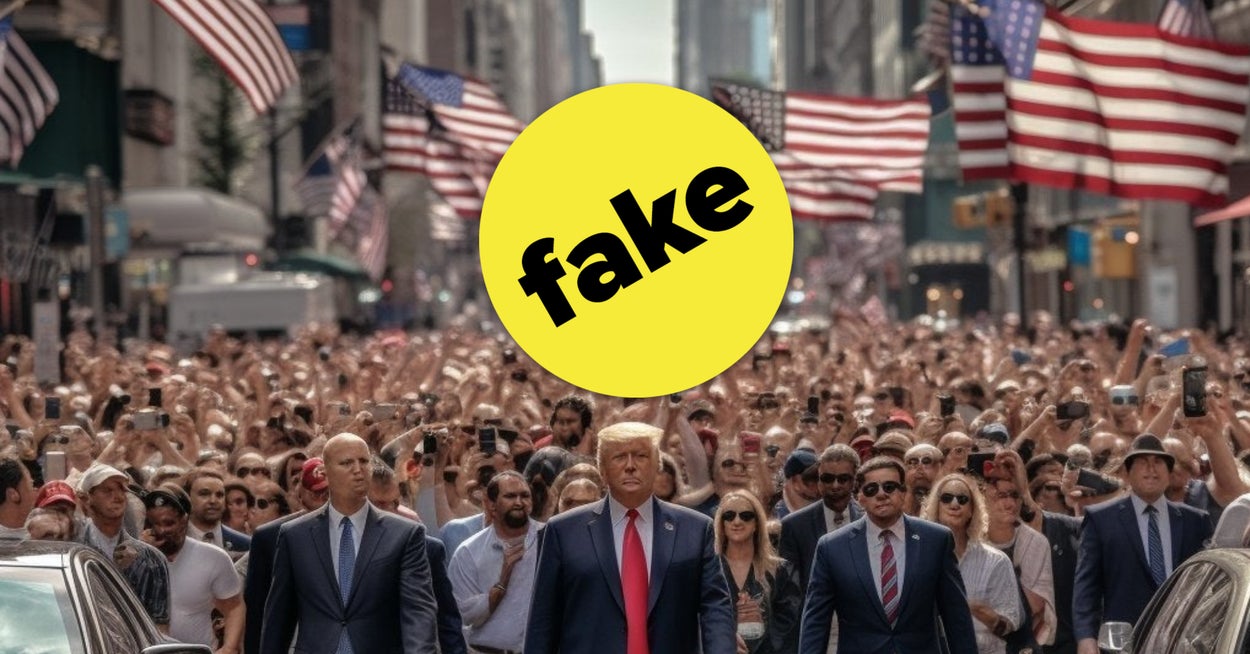 Don’t Fall For AI-Generated Donald Trump Fakes Today