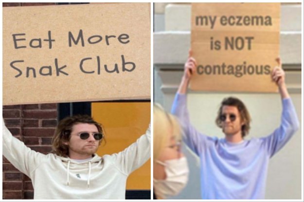 The People Behind The Dude With Sign Instagram Account Is Suing Over Stolen Memes